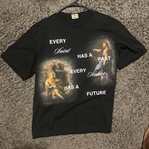 Thor Black Tee with Cross Design